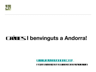 Gràcies.  I benvinguts a Andorra! www.fernandoblanco.tel Podeu trobar-me a Twitter com @retroferran 