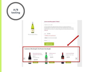 A/B
testing
 