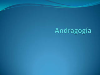 Andragogía 