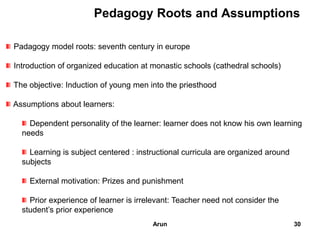 Andragogical Approach to Learning And Training Processes | PDF