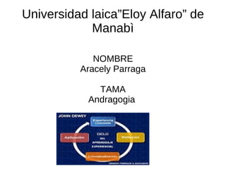 Universidad laica”Eloy Alfaro” de Manabì ,[object Object]