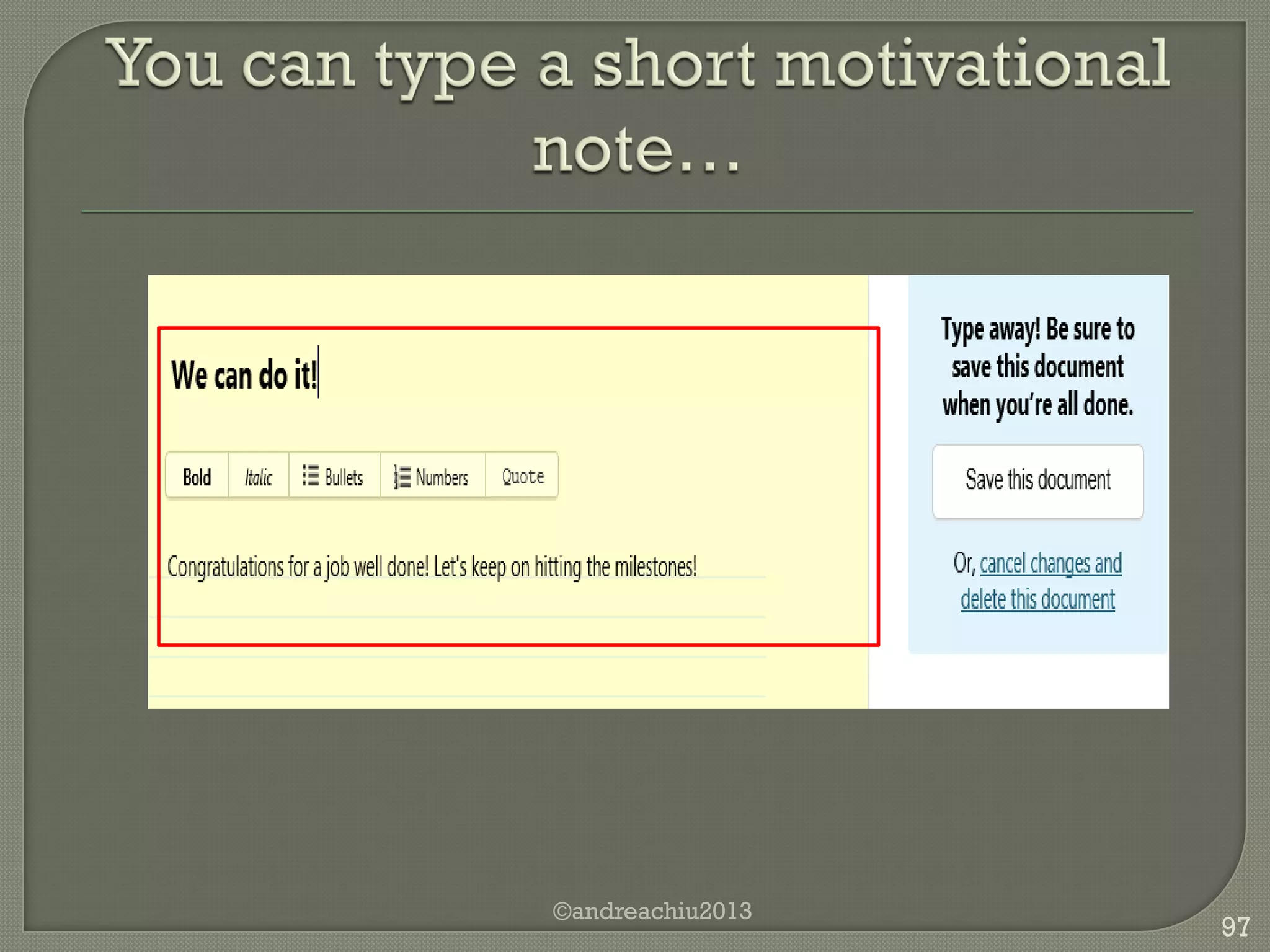 ©andreachiu2013

97

 