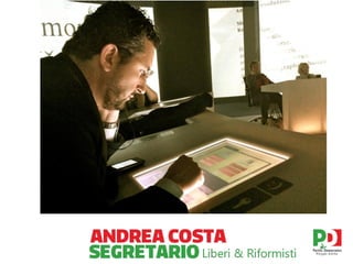 Andrea Costa Segretario - PD Reggio Emilia