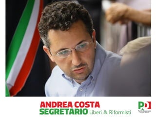 Andrea Costa Segretario - PD Reggio Emilia