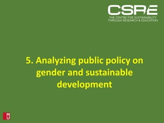 Achieving SDG 5: A Comparative Analysis of Gender Equality Policies in ...