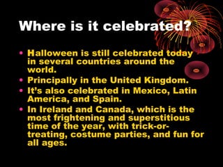 Andrea & Lucía - Halloween | PPT | National & Civic Holidays | Holidays