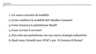 How can we realize the Mobility as a Service (Maas) (Andrea Paletti, London School of Economics)