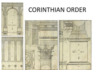 CORINTHIAN ORDER

 