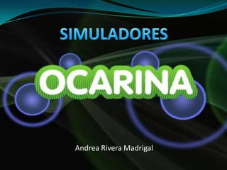 SIMULADORES Andrea Rivera Madrigal 