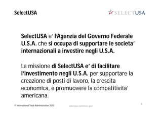 Andrea Rosa - Stati Uniti: un mercato in forte ripresa e su cui investire