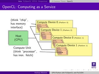 [Harvard CS264] 10a - Easy, Effective, Efficient: GPU Programming in ...