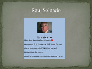 Raul Solnado