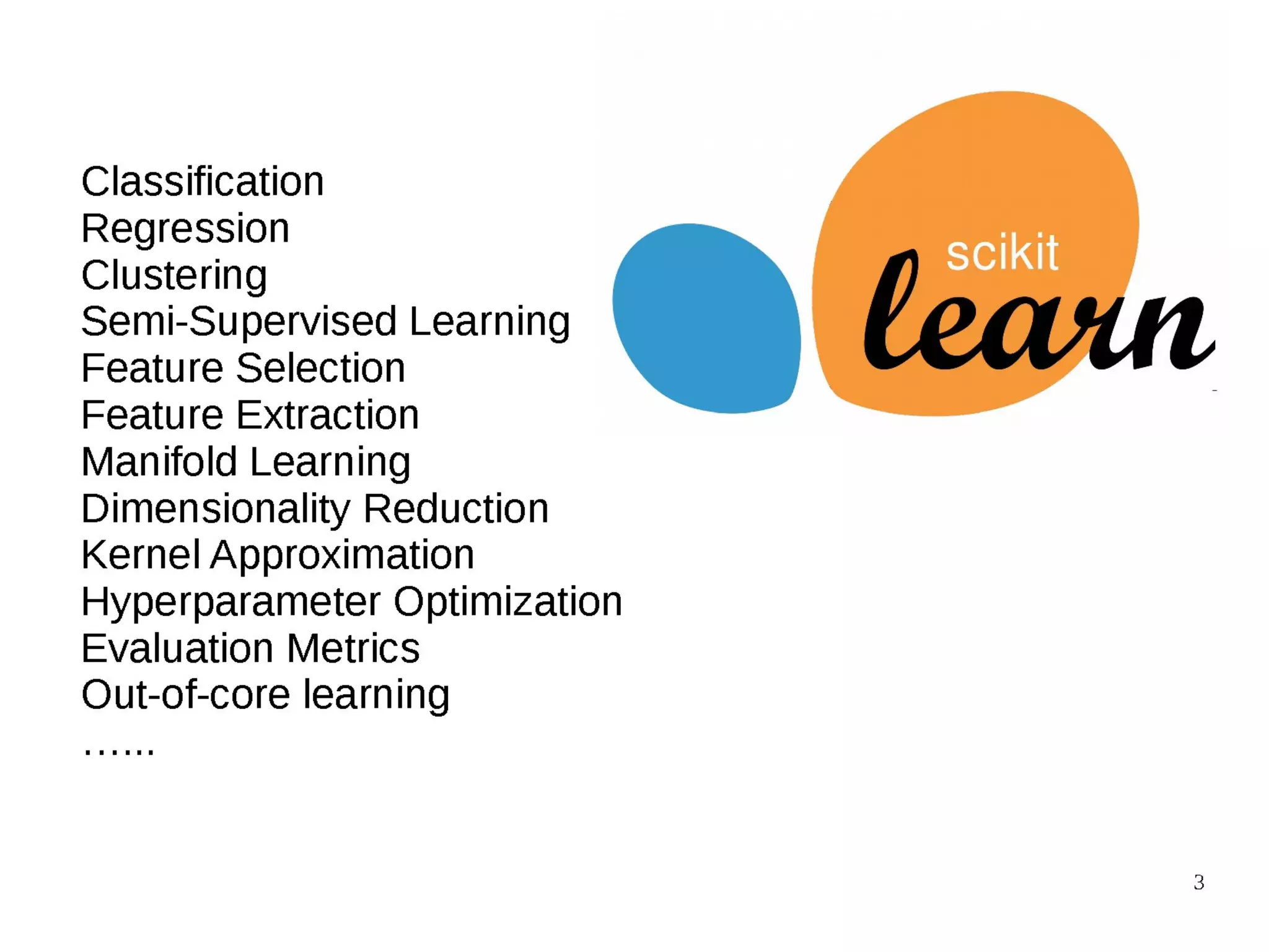 Machine Learning with scikit-learn | PPT