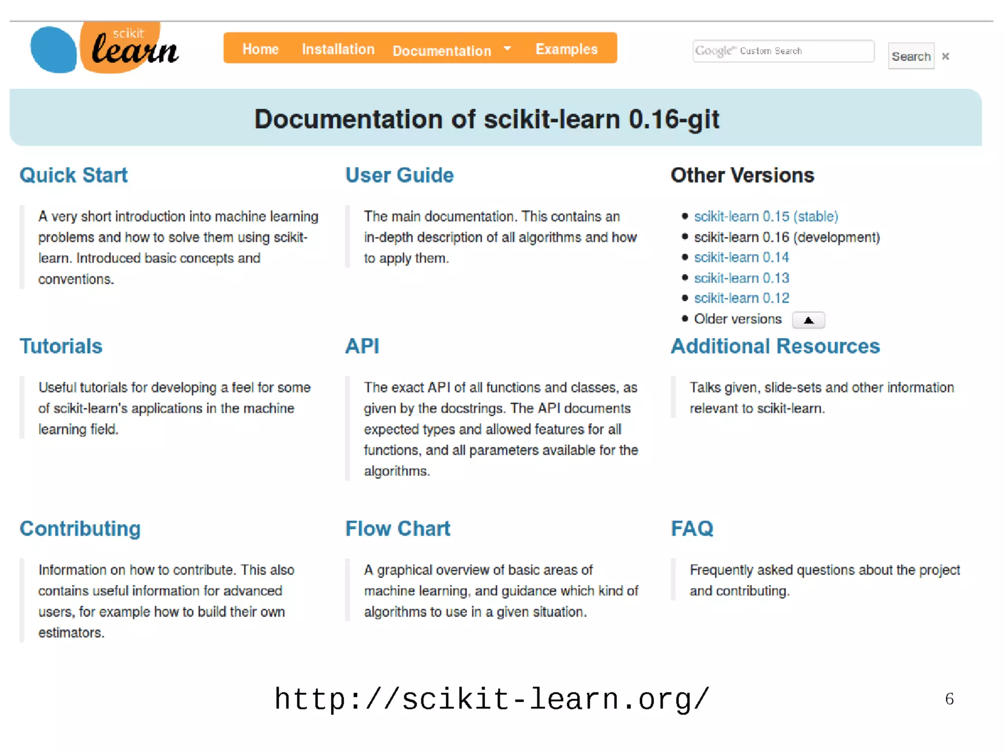 Machine Learning with scikit-learn | PPT