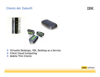 Andreas Pleschek zu den Clients der Zukunft