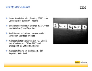 Andreas Pleschek zu den Clients der Zukunft