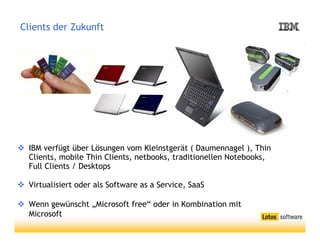 Andreas Pleschek zu den Clients der Zukunft