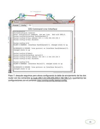 Y por último para mantener la DMZ segura ingresamos el comando protocol ICMP… el
cual bloquea los pings entrantes.
16
 