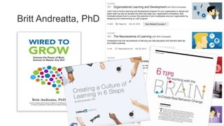 Britt Andreatta, PhD
5
 
