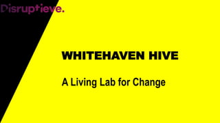 WHITEHAVEN HIVE
A Living Lab for Change
 
