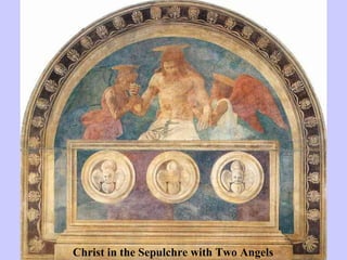Christ in the Sepulchre with Two Angels 