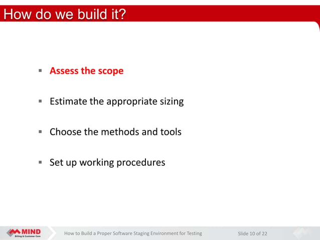 How to build a proper software staging environment for testing | PPTX ...