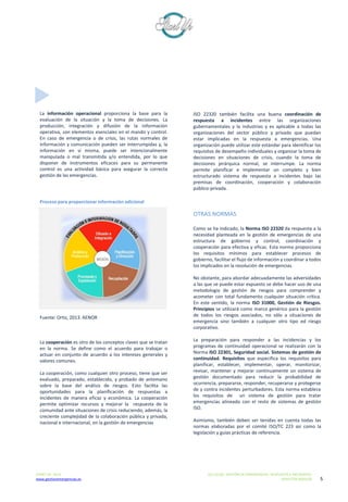 Aspectos básicos e implantación de ISO 22320. StartUp | PDF