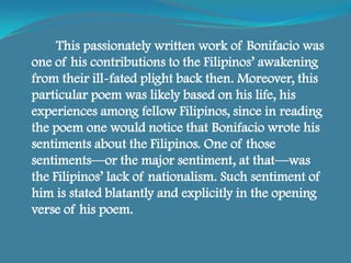 Andres bonifacio | PPTX