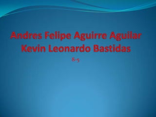 Andres Felipe Aguirre Aguilar Kevin Leonardo Bastidas 8-5 