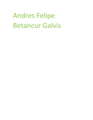 Andres Felipe
Betancur Galvis
 