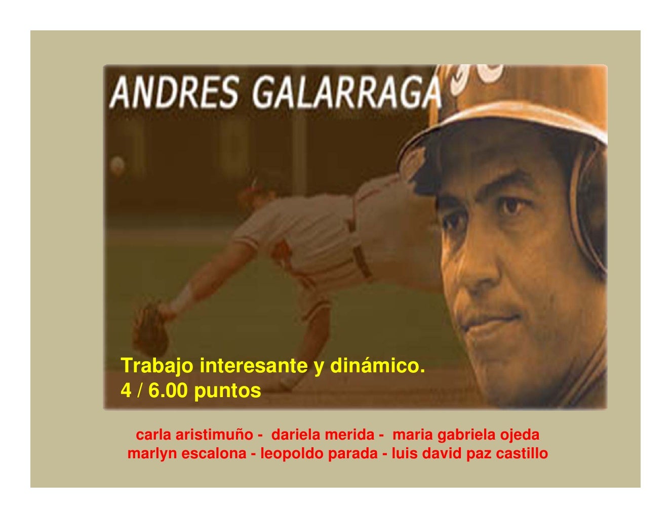 Andres galarraga