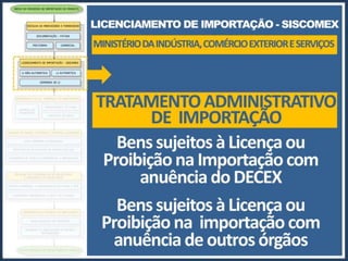 Processo de Importação: Lente Objetiva