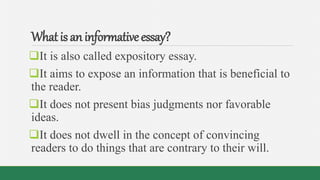 Informative Article a detailed lesson plan | PPTX