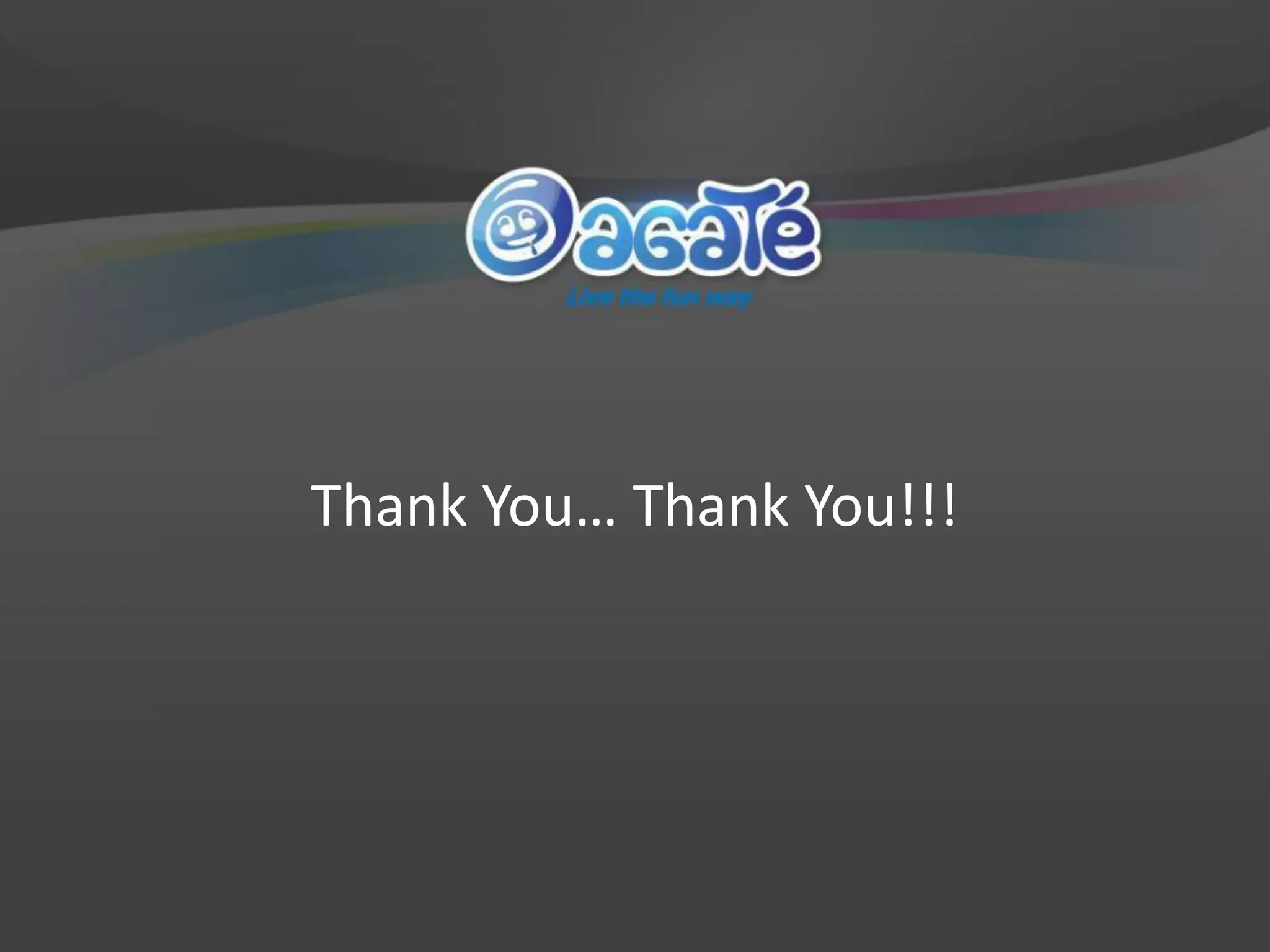 Thank You… Thank You!!!
 