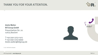 Introduction CloudStack Community - Andre Walter