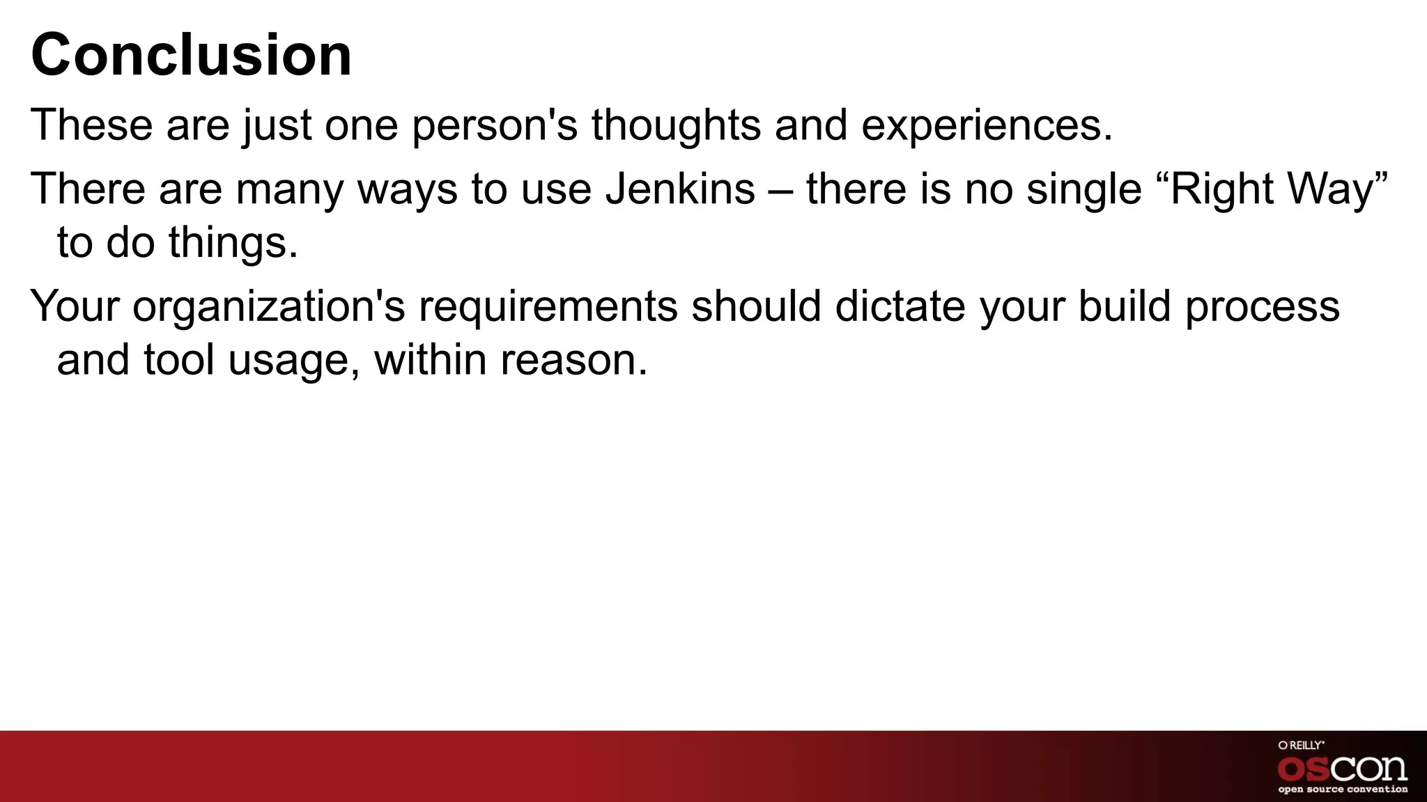 Habit #2: Standardize your slaves, continued Side note! 