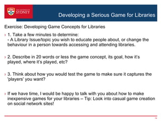 Serious games : games for health Dr Andrew Campbell | PPT