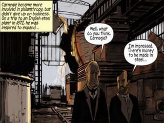 Successful Scots - Andrew Carnegie Comic Strip Part 2