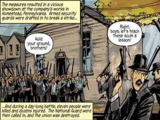 Successful Scots - Andrew Carnegie Comic Strip Part 2