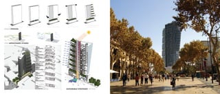 DESIGN PROCESS
MAX HEIGHT AND BOUNDARY SPACE BETWEEN TYPOLOGY OPTIMAL AERODYNAMICS OPTIMAL VIEW RANGE
OUTDOOR TERRACES WITH
COMMUNITY SPACES
WIND AERODYNAMIC STUDIES
SUSTAINABLE STRATEGIES SECTION BARCELONA HOSTAL 2726
 