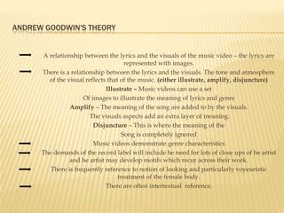 Andrew Goodwins Theory
