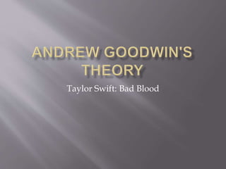 Taylor Swift: Bad Blood
 
