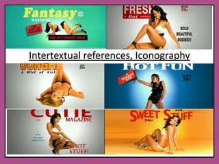 Intertextual references, Iconography 