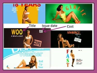 Title Issue date Cost Cost 