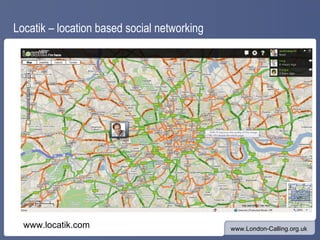 Locatik – location based social networking www.locatik.com 