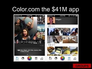 Color.com the $41M appGROUPS