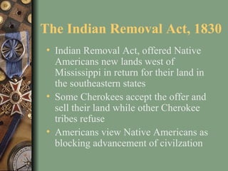 Andrew jackson and indian removal | PPT