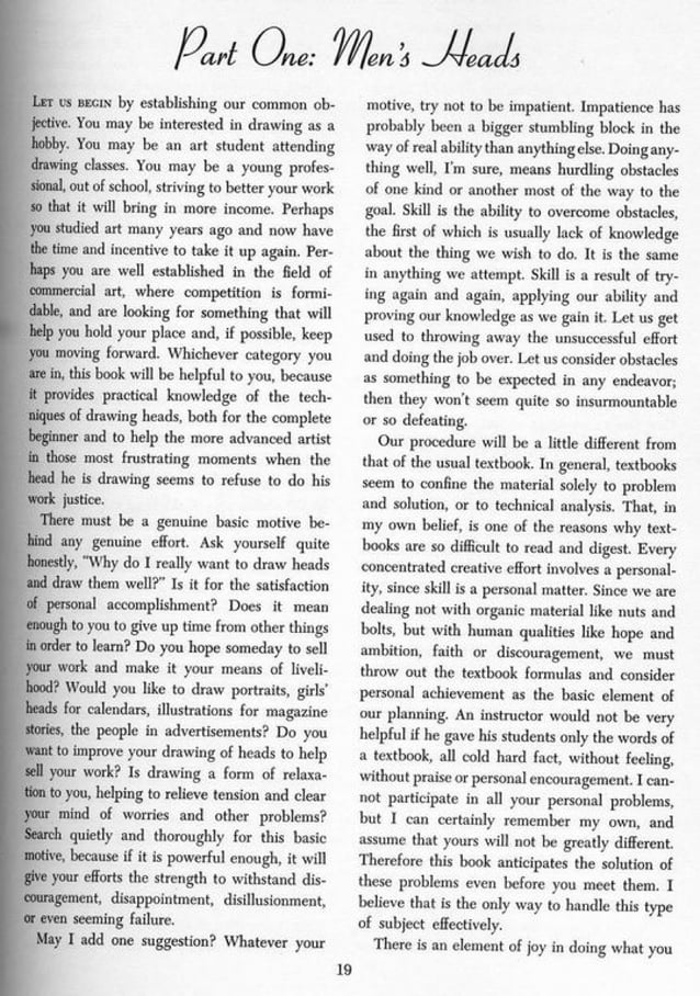 Andrew loomis drawing the head and hands PDF