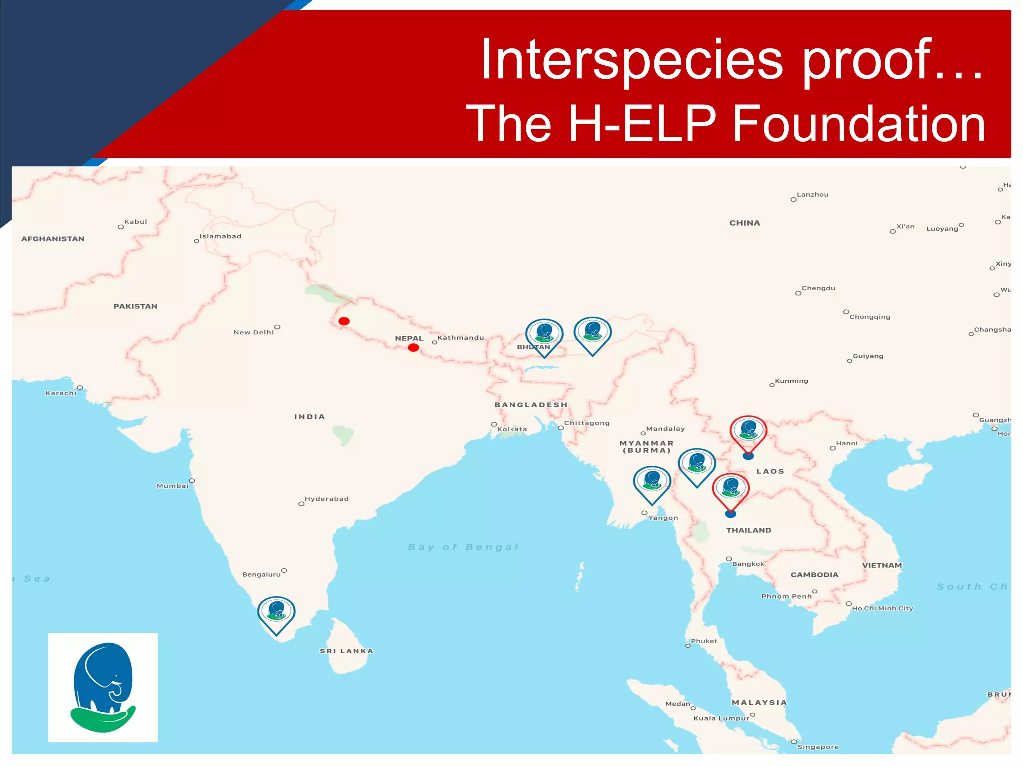 Interspecies proof…
The H-ELP Foundation
 