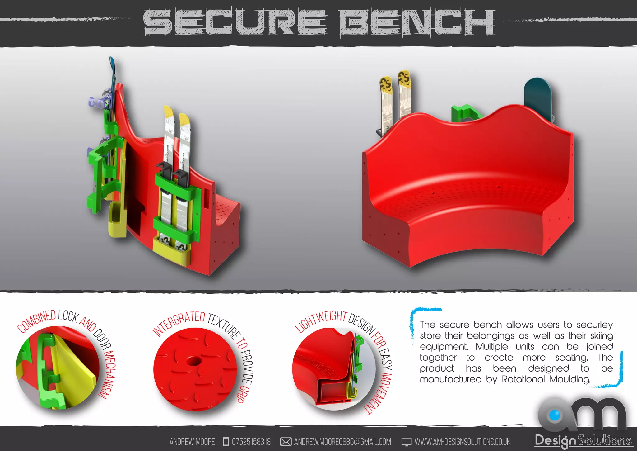 Design
cv my tools
solidworks
Auto-Cad
microsoftoffice
photoshop
illustrator
sketching
pizzahut
2001
2002
2003
2004
2005 2006
200
7
2008
2009
2010
2011
2012 2013
201
4
2015
A-LEVE
LS
n.dIPLOMA
unive
rsity
gcse's
wood
richardson
printers
currys
pizzahut
NextLtd
asda
s&j link
conservatories
cpp
pizzahut
Andrew Moore 07525158318 andrew.moore0886@gmail.com www.am-designsolutions.co.uk
 